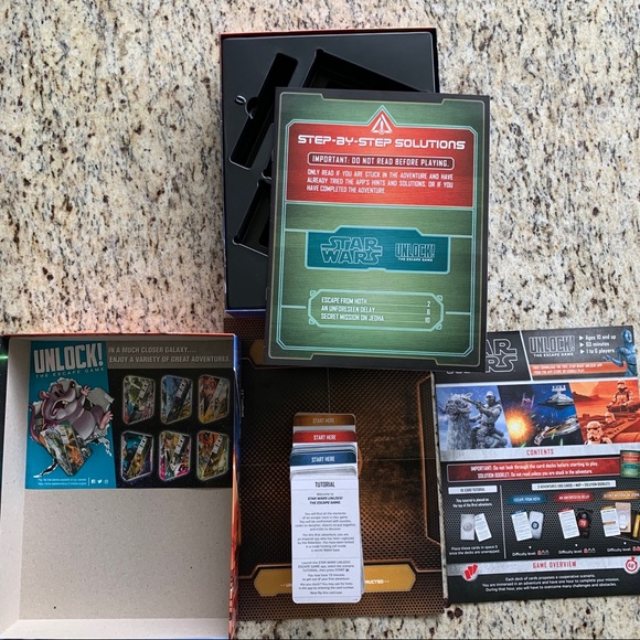 Star Wars: Unlock! The Escape Card Game in a Box. (Free app required to play) - Picture 2 of 2